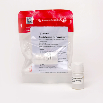 GDSBio Prodotti diagnostici in vitro Polvere PK N9016 100mg della proteinasi K del grado di biologia molecolare